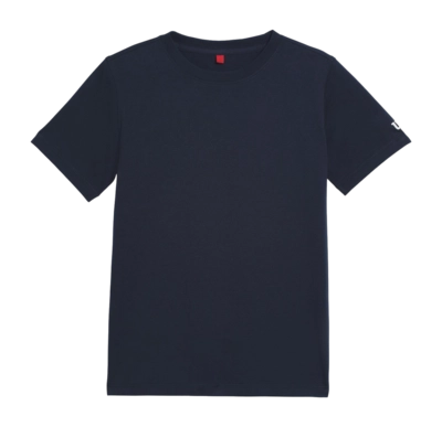 Tennis Shirt Wilson Kids Team Performance Tee Classic Navy