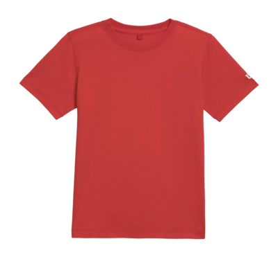 Tennisshirt Wilson Team Performance Tee Kinder Infrared