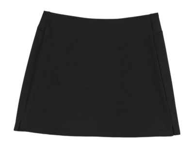 Tennisrok Wilson Girls Team Flat Front Skirt Black