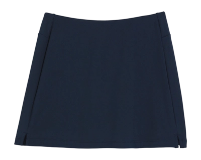 Tennisrok Wilson Girls Team Flat Front Skirt Classic Navy