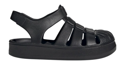 adidas Kids Superstar Sandal Core Black / Core Black / Core Black