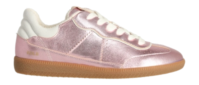Fred de la Bretoniere Women Pearl Reza Sneaker Metallic Pink