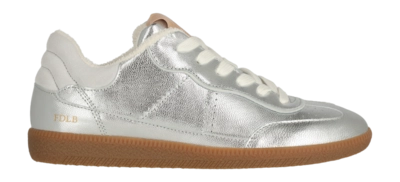 Fred de la Bretoniere Women Pearl Reza Sneaker Metallic Silver