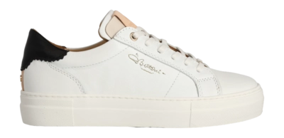 Baskets Fred de la Bretoniere Femme Orage Isa Sneaker Leather White
