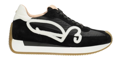 Fred de la Bretoniere Women Yentl Sign Sneaker Mix Black