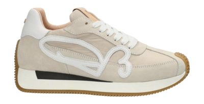 Fred de la Bretoniere Women Yentl Sign Sneaker Mix Beige