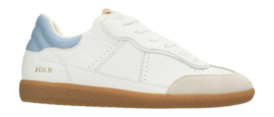 Fred de la Bretoniere Women Pearl Reza Sneaker Leather White Blue