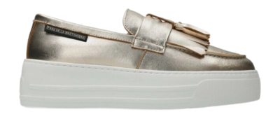 Fred de la Bretoniere Women Vajen Mocca Loafer Metallic Gold