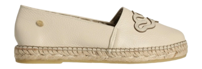 Espadrilles Fred de la Bretoniere Femme Mili Lily B Espadrille Leather Beige