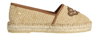 Fred de la Bretoniere Women Mili Lily Espadrille Cappucino Leather Natural