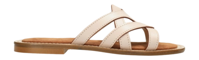 Fred de la Bretoniere Women Neva Slipper Vachetta Beige