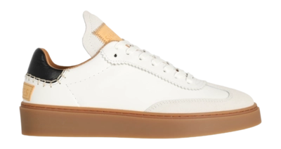Shabbies Amsterdam Women Bossa Nuovo Leather White Black