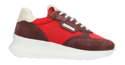 Shabbies Amsterdam Women Veda Ava Sneaker Nylon Coral