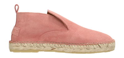 Shabbies Amsterdam Women Elche Lofa Espadrille Suede Soft Pink
