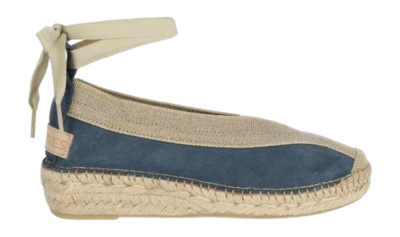 Shabbies Amsterdam Women Palma Kimono Suede Jeans Blue