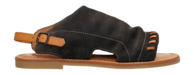 Shabbies Amsterdam Women Angel Sleeve Suede Dark Brown