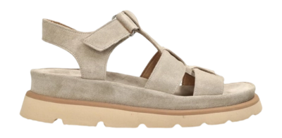 Shabbies Amsterdam Women Wana Sandal Suede Sand