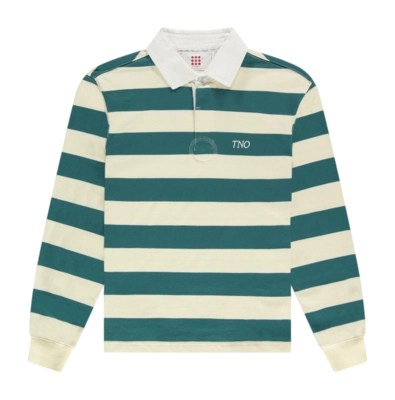 Langarmshirt The New Originals Rugby White Alyssum / Spruced Up