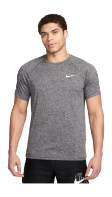 Sportshirt Nike Men Hydroguard Heathered Black 25