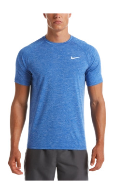 Sports shirt Nike Men Hydroguard Heathered Game Royal