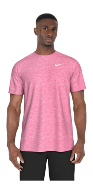 Sportshirt Nike Men Hydroguard Heathered Pinksicle