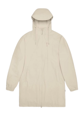 Regenjacke RAINS Long Storm Breaker Unisex Dune