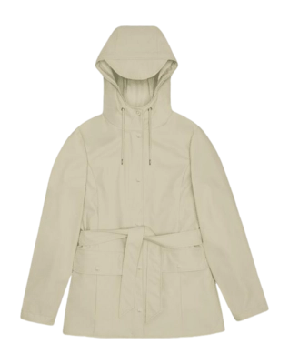 Regenjas RAINS Women Curve Jacket Dune
