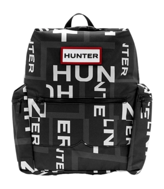 Sac à Dos Hunter Original Top Clip Backpack Nylon Onyx Exploded Logo