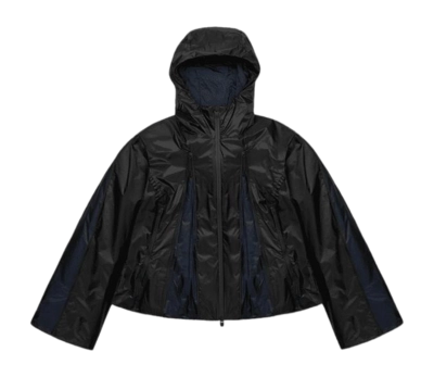 Jas RAINS Unisex Kauto Vision Insulated Curve Jacket Black