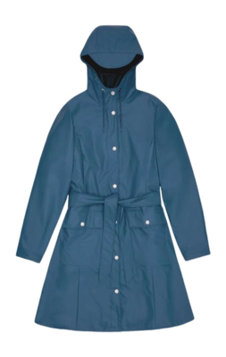 Regenjas RAINS Women Curve Long Jacket Pulse