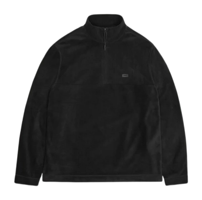 Trui RAINS Unisex Addis Fleece Half Zip Black 25