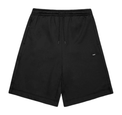 Korte broek RAINS Unisex Sintra Fleece Bermuda Shorts Black