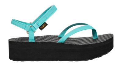 Teva Women Flatform Sandal Slim Bright Teal Black