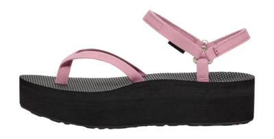 Teva Women Flatform Sandal Slim Lilas Black