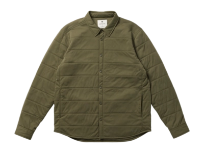 Jacket Snow Peak Unisex Flexible Insulated Shirt Olive