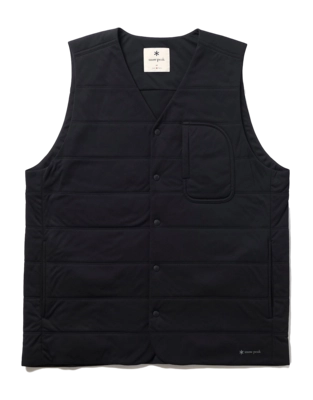 Vest Snow Peak Unisex Flexible Insulated Black
