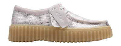 Chaussures à Lacets Clarks Femme Torhill Bee Silver