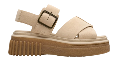 Sandales Clarks Femme Evamar Wish Ecru