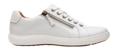 Baskets Clarks Femme Nalle Lace White