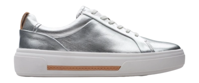 Sneaker Clarks Women Hollyhock Walk Silver