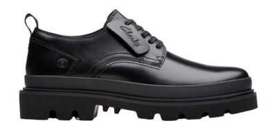 Veterschoen Clarks Men Badell Lace Black