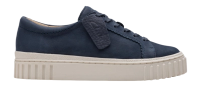 Baskets Clarks Femme Mayhill Walk Navy