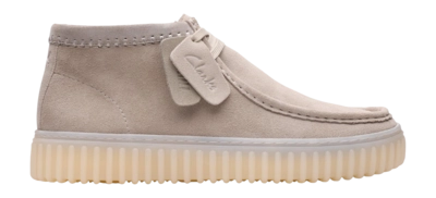 Enkellaars Clarks Men Torhill Hi Grey