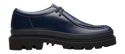 Schnürschuhe Clarks Badell Seam Herren Dark Navy