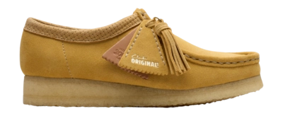 Veterschoen Clarks Originals Women Wallabee Golden Tan