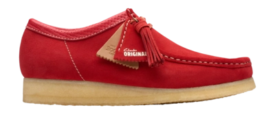 Veterschoen Clarks Originals Men Wallabee Red