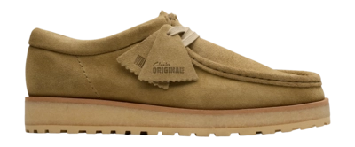 Schnürschuhe Clarks Originals Walla Scout Lo Herren Dark Sand