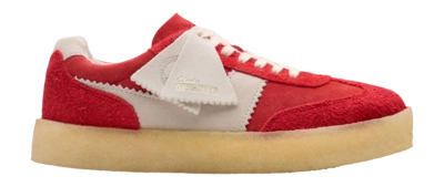 Sneaker Clarks Originals Women Tor 80 Red Combi