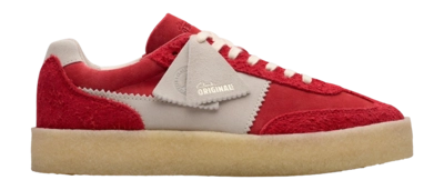 Sneaker Clarks Originals Men Tor 80 Red Combi