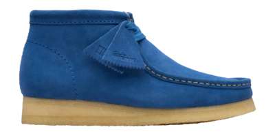 Boots Clarks Originals Men Wallabee Boot Blue